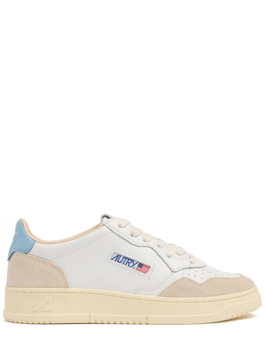 Autry: Medalist Low sneakers - White/Forget - men_0 | Luisa Via Roma