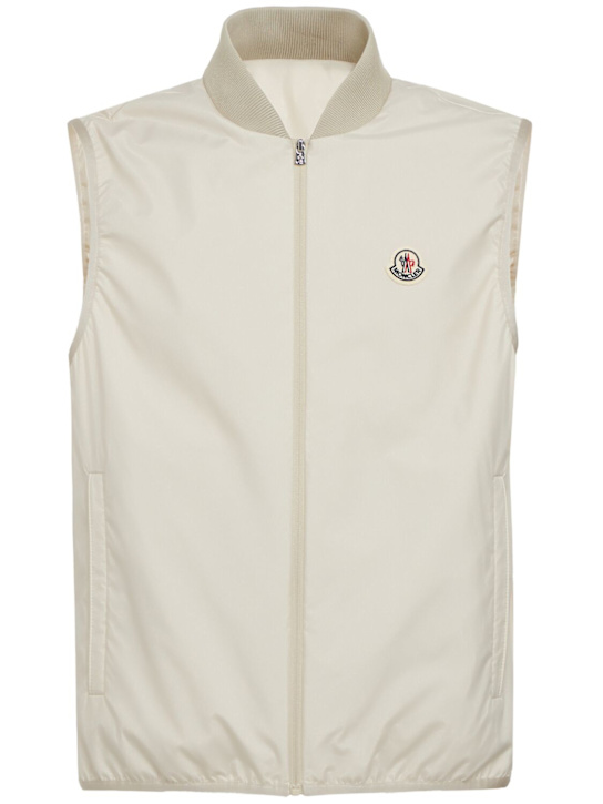 Moncler: Hemmoor 3-in-1 tech jacket - Light Beige - men_1 | Luisa Via Roma
