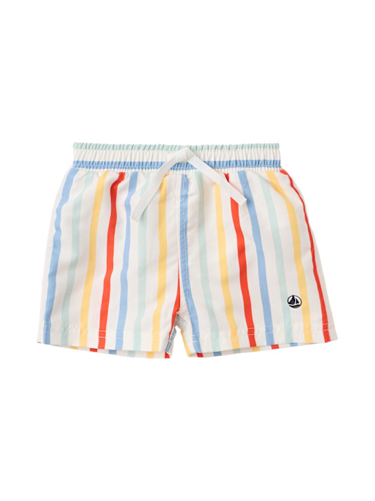Petit Bateau: Printed swim shorts - 멀티컬러 - kids-boys_0 | Luisa Via Roma