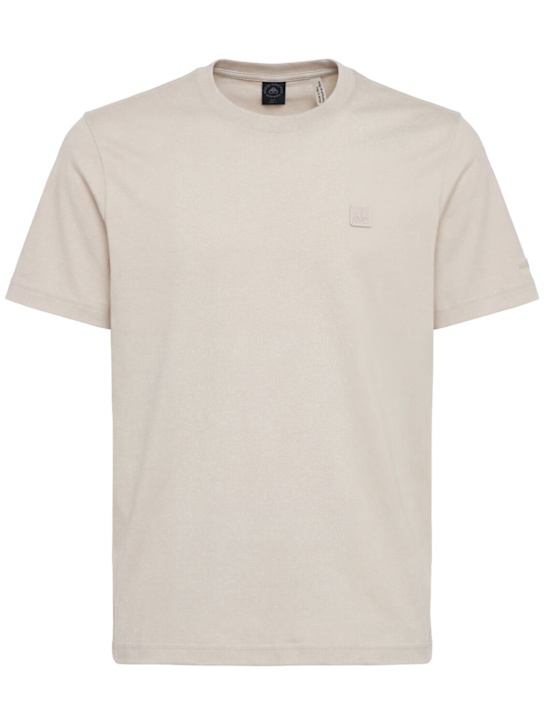 Moose Knuckles: Duluth T恤 - Alabaster - men_0 | Luisa Via Roma