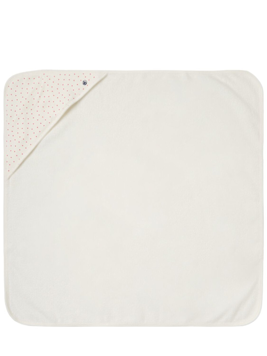 Petit Bateau: Cotton blend blanket - 米黄色 - kids-girls_0 | Luisa Via Roma