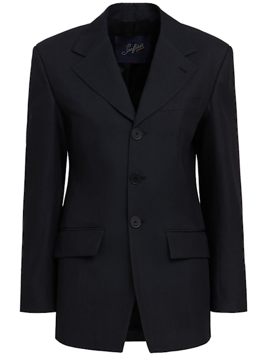 SEAFARER: Lora single breast blazer - 黑色 - women_0 | Luisa Via Roma