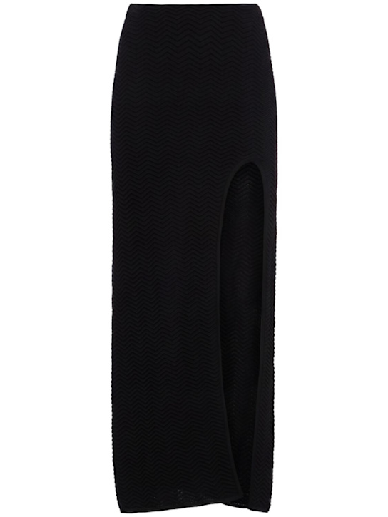 Laneus: 针织半身裙 - Nero/Black - women_0 | Luisa Via Roma