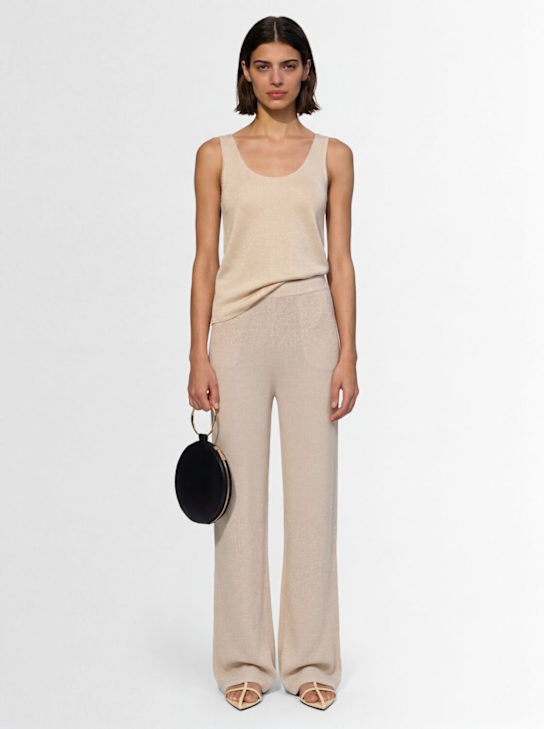 Rhea: Loose fit tank top - 沙色 - women_1 | Luisa Via Roma