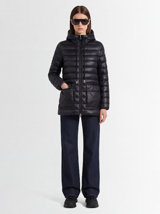 Moncler: Jasmin nylon down jacket - Black - women_1 | Luisa Via Roma