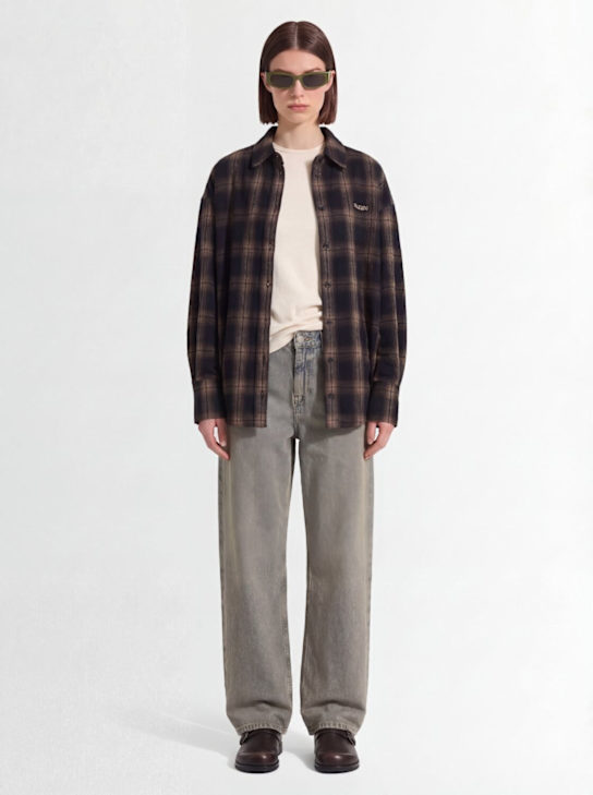 Carhartt WIP: Jeans aus Denim mit weitem Bein „Brandon“ - Blau - women_1 | Luisa Via Roma