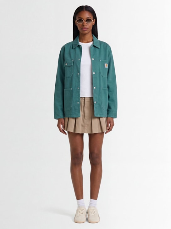 Carhartt WIP: Walter Chore casual jacket - Saguaro - women_1 | Luisa Via Roma