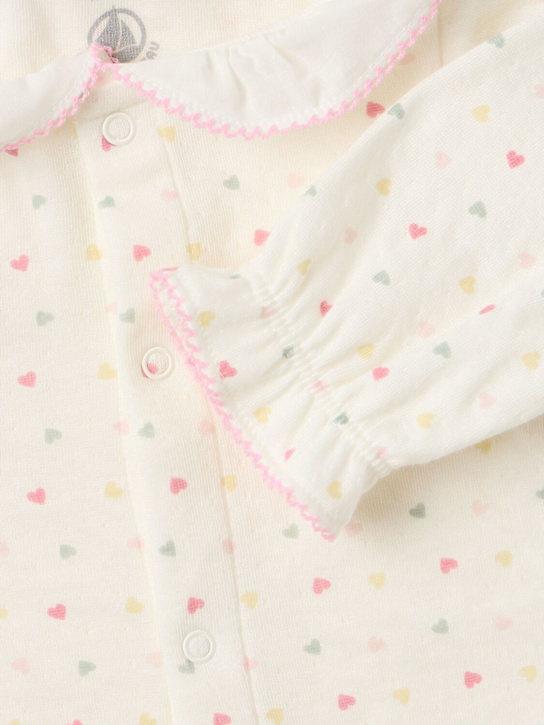 Petit Bateau: Cotton jersey romper - Rosa/Multi - kids-boys_1 | Luisa Via Roma
