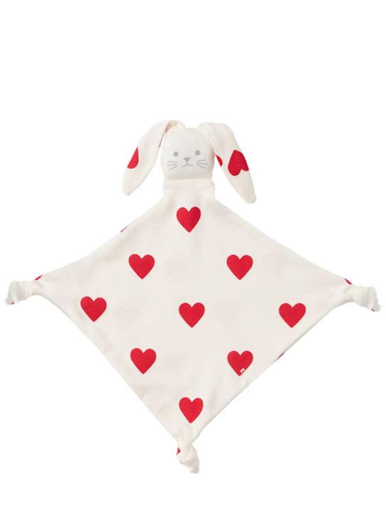 Petit Bateau: Bunny toy - Rot/Beige - kids-boys_0 | Luisa Via Roma