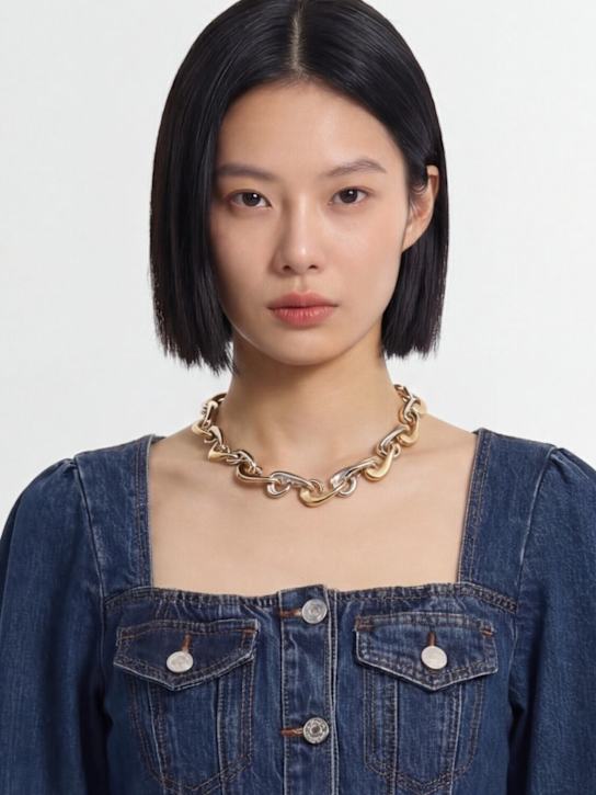 Rabanne: チェーンネックレス - women_1 | Luisa Via Roma