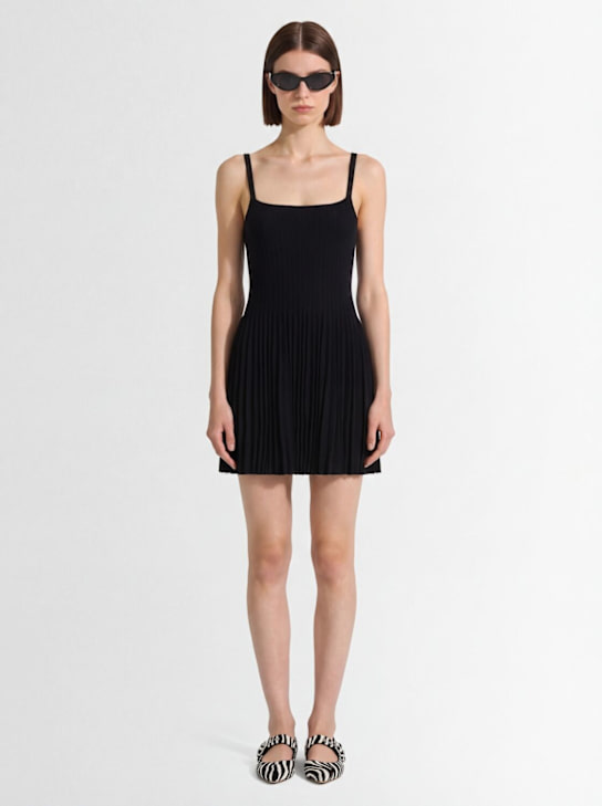Magda Butrym: Minikleid aus Baumwolle - Schwarz - women_1 | Luisa Via Roma