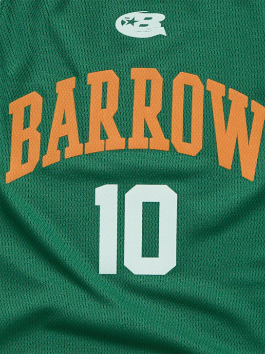 Barrow: Nylon tank top - Green - kids-boys_1 | Luisa Via Roma