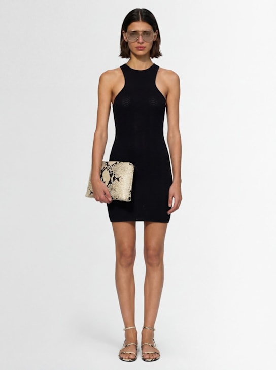 Laneus: 针织连衣裙 - Nero/Black - women_1 | Luisa Via Roma