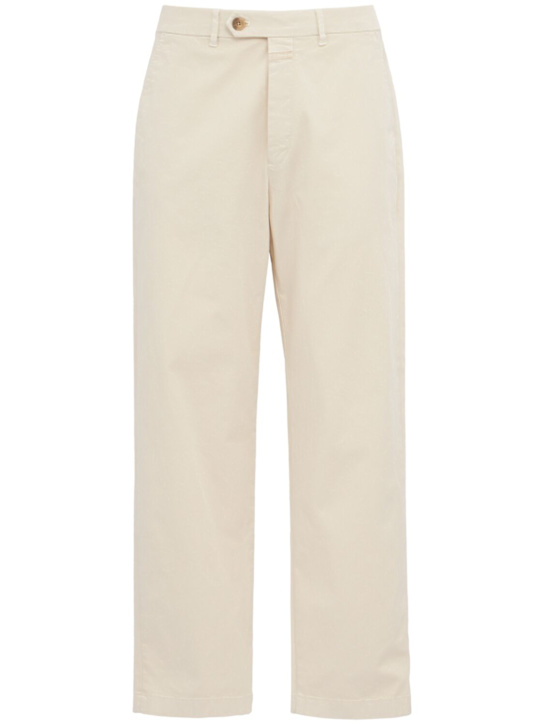 Closed: Fairport relaxed denim jeans - Whipped Cream - men_0 | Luisa Via Roma