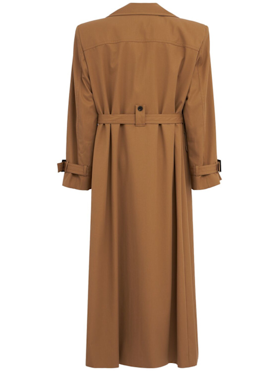 Louis Gabriel Nouchi: Cotton blend trench coat - Desert - men_1 | Luisa Via Roma