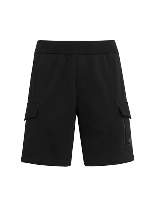 Moose Knuckles: Dalon短裤 - 黑色 - men_0 | Luisa Via Roma