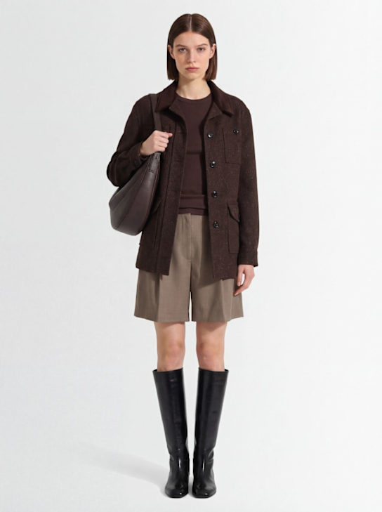 Blazé Milano: Jacke aus Wollmischung „Lokai“ - Braun - women_1 | Luisa Via Roma