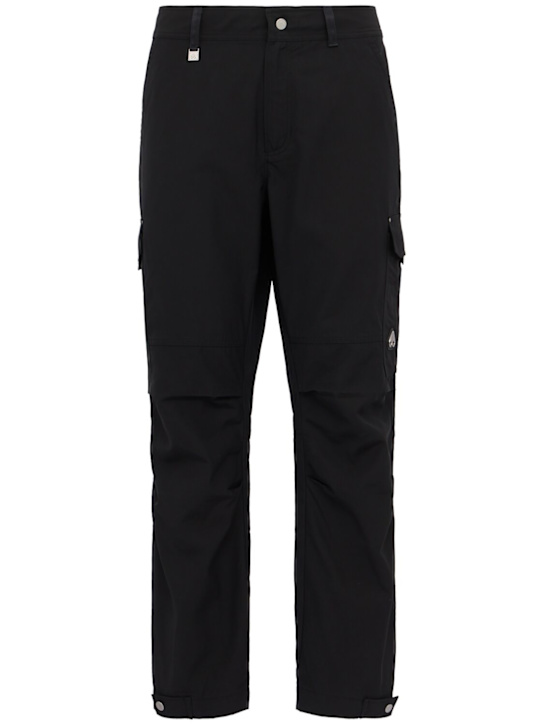 Moose Knuckles: Brady Slicky 카고 팬츠 - 블랙 - men_0 | Luisa Via Roma