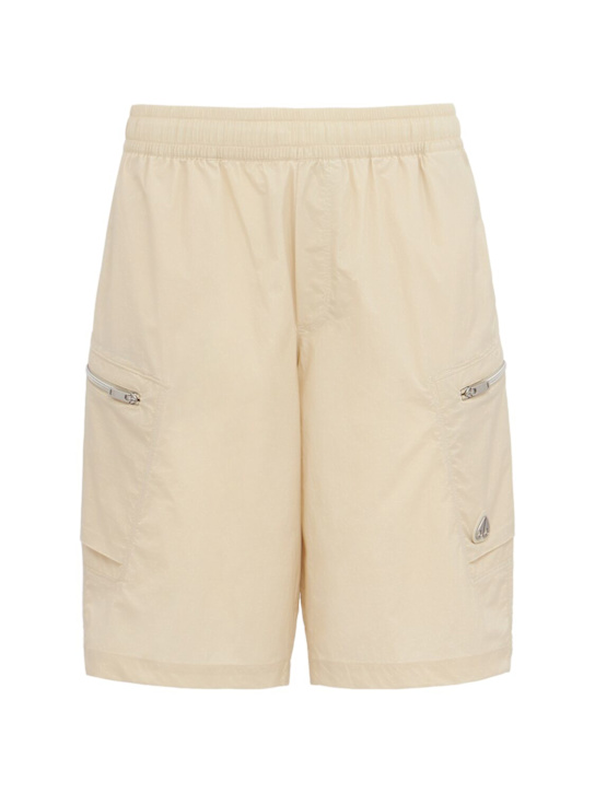 Moose Knuckles: Topflight工装短裤 - Alabaster - men_0 | Luisa Via Roma