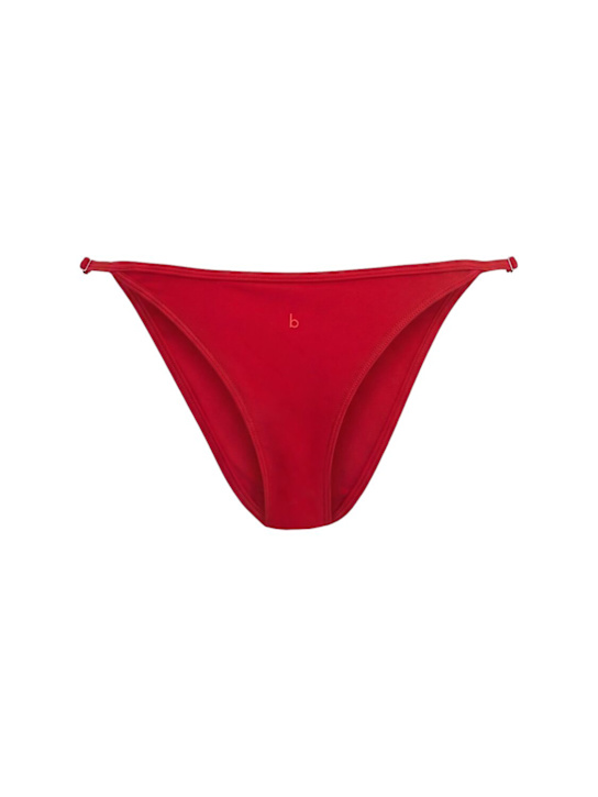 Bare: Liv v-shaped low rise bikini bottoms - レッド - women_1 | Luisa Via Roma