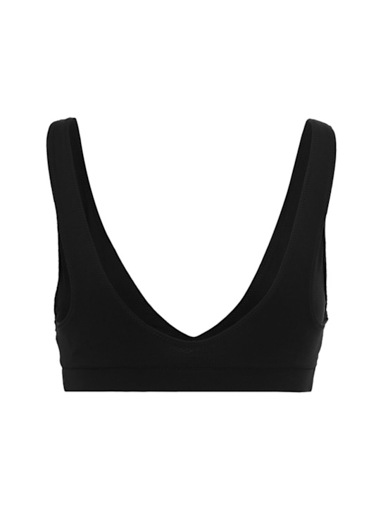Bare: June v-neck bra - 黑色 - women_1 | Luisa Via Roma