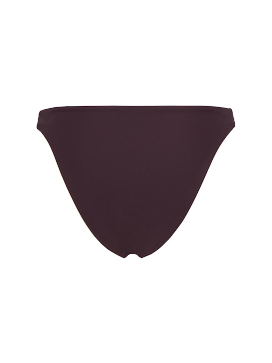 Bare: Sam high waist bikini bottoms - パープル - women_1 | Luisa Via Roma