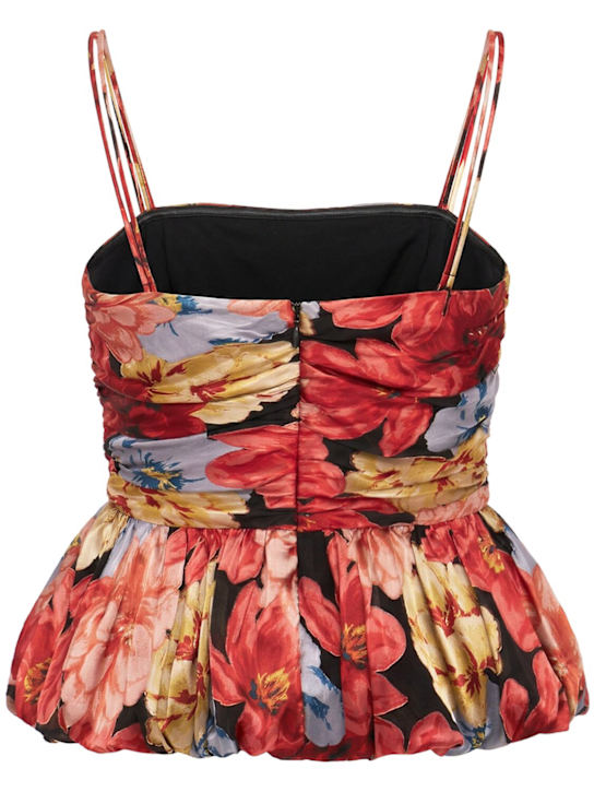 Gestuz: Sigrida printed top - Red/Multi - women_1 | Luisa Via Roma