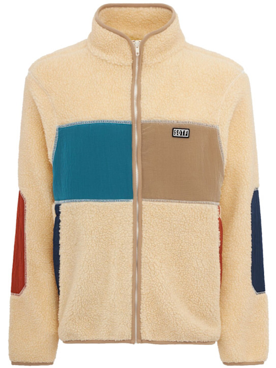 SOTF: Sotf fleece jacket - Ecru-multicolor - men_0 | Luisa Via Roma