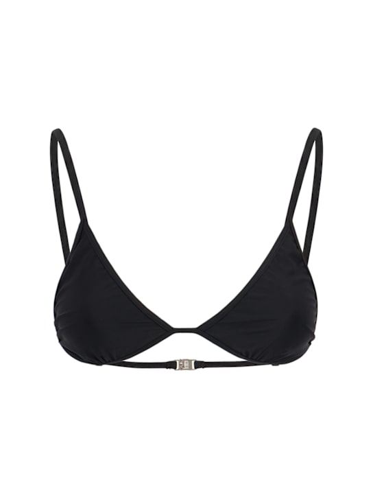Bare: Trin triangle bikini top - 黑色 - women_0 | Luisa Via Roma