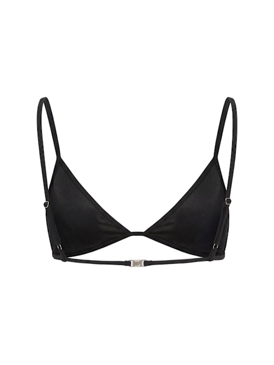 Bare: Trin triangle bikini top - 黑色 - women_1 | Luisa Via Roma