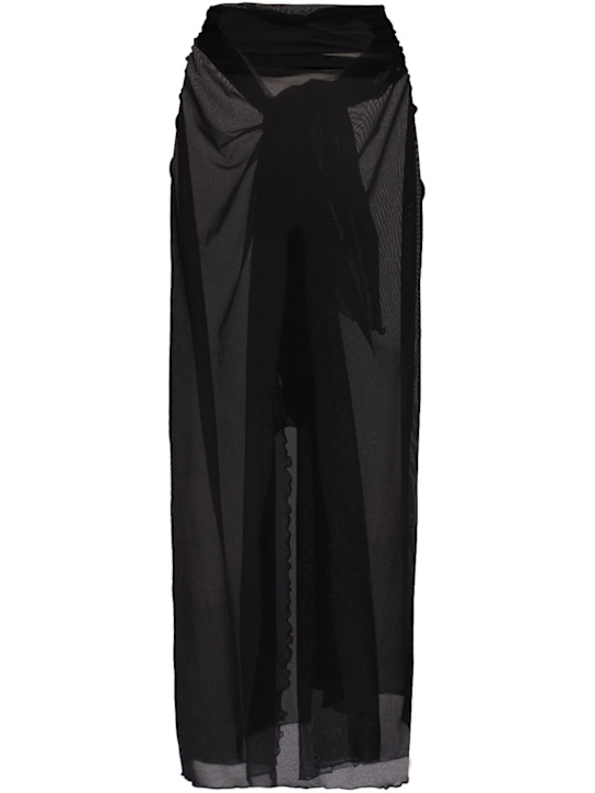 Bare: Sadie Sarong skirt - Black - women_1 | Luisa Via Roma