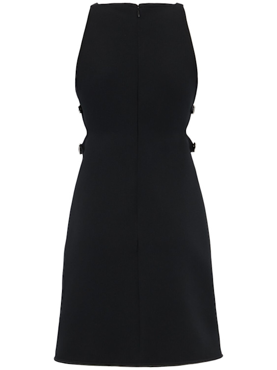 Courrèges: Slash dress - Black - women_1 | Luisa Via Roma