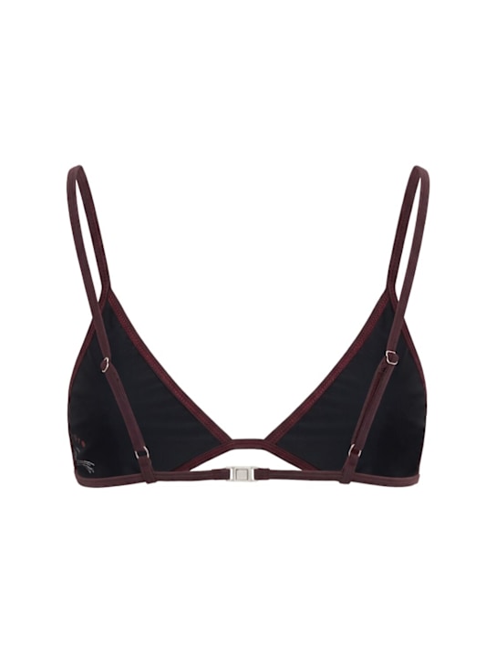 Bare: Trin triangle bikini top - 紫色 - women_1 | Luisa Via Roma