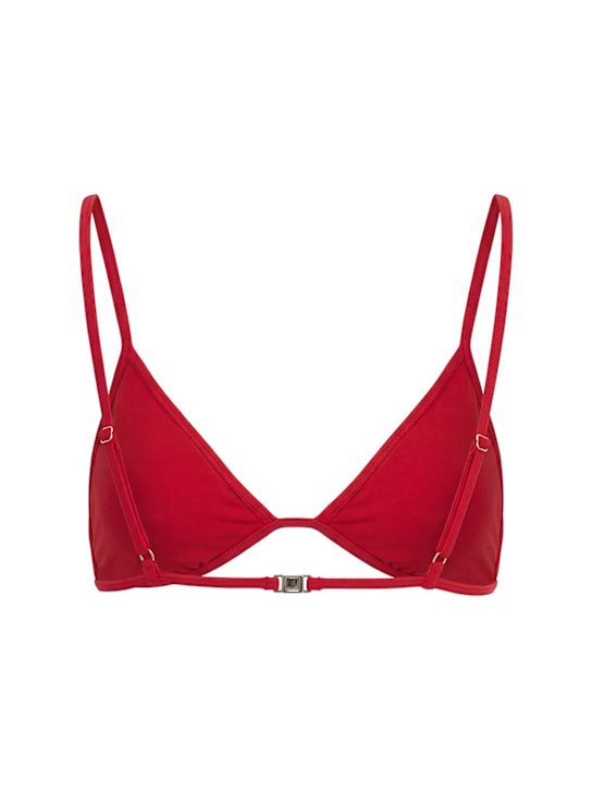 Bare: Trin triangle bikini top - 红色 - women_1 | Luisa Via Roma