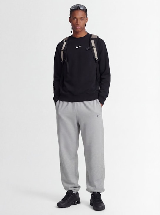 Nike: Nocta sweatpants - Dk Grey Heather - men_1 | Luisa Via Roma