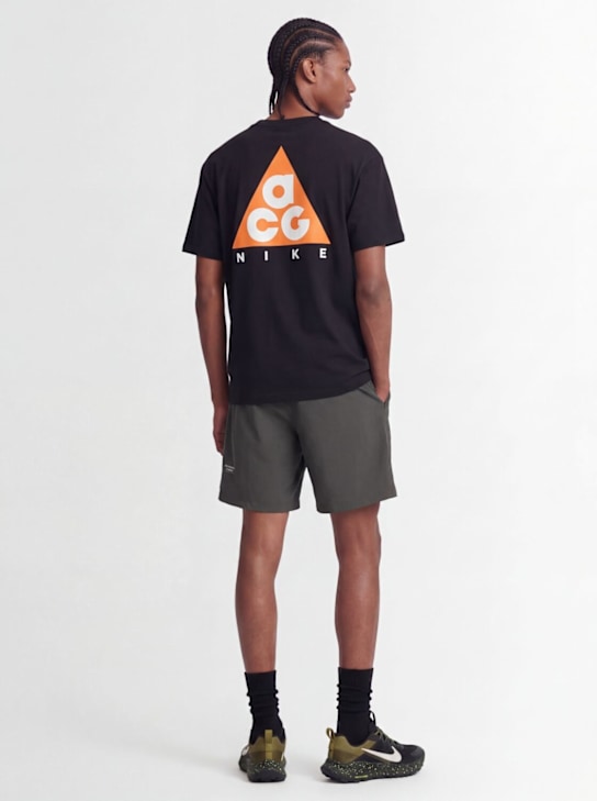 Nike: ACG short sleeve t-shirt - Black - men_1 | Luisa Via Roma