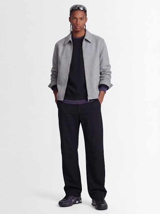Nike: Pantalon tissé Wool Classics - Noir - men_1 | Luisa Via Roma