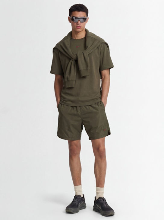 Nike: Nocta Cardinal shorts - Cargo Khaki - men_1 | Luisa Via Roma