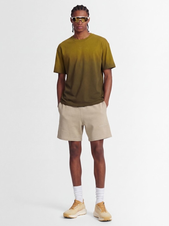 Nike: Nocta short sleeve t-shirt - Moss/Medium Oli - men_1 | Luisa Via Roma