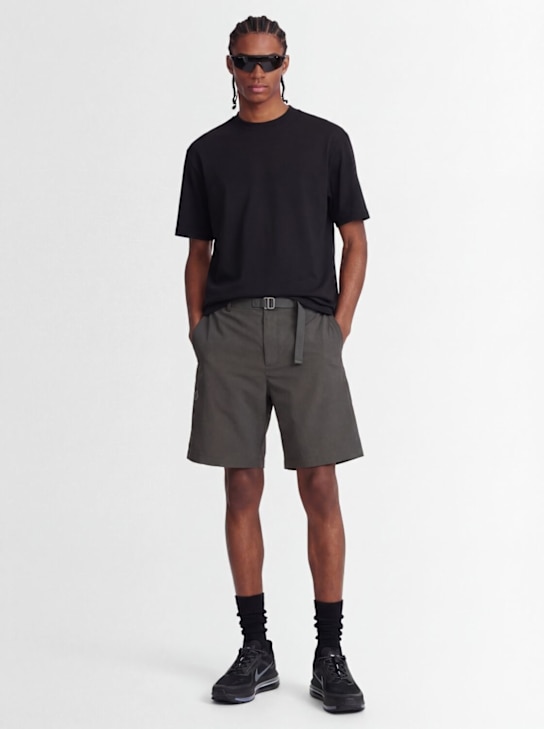 Nike: Wool Classics short sleeve t-shirt - Black - men_1 | Luisa Via Roma