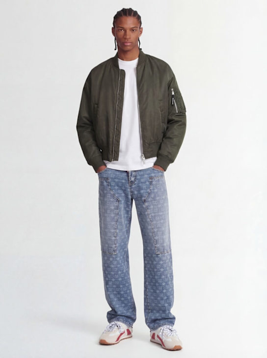 Dsquared2: Jeans carpenter de algodón - Azul Marino - men_1 | Luisa Via Roma