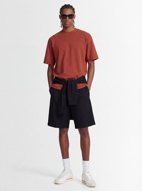 Nike: Wool Classics short sleeve t-shirt - Mars Stone - men_1 | Luisa Via Roma