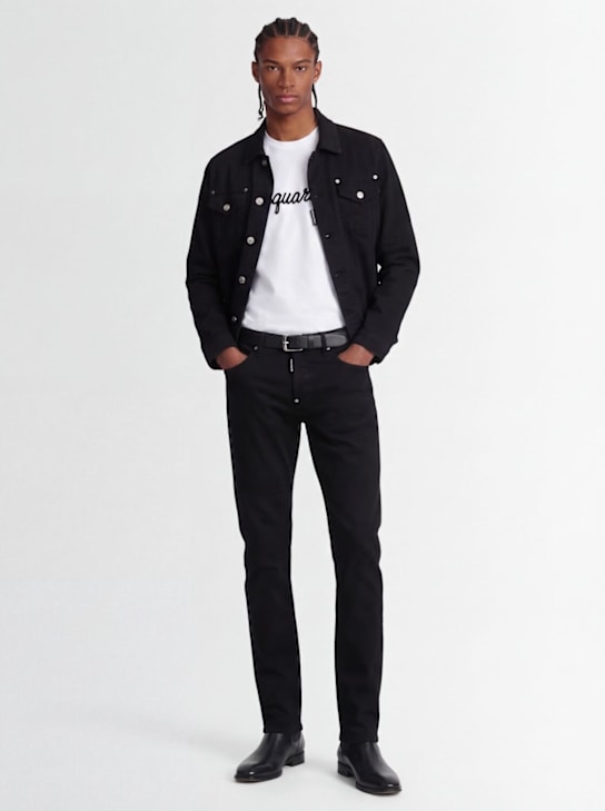 Dsquared2: 642 jeans - Black - men_1 | Luisa Via Roma