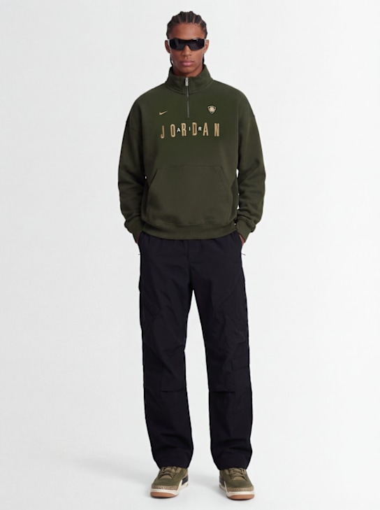 Jordan: Flight Fleece half-zip sweatshirt - Cargo Khaki/Kha - men_1 | Luisa Via Roma