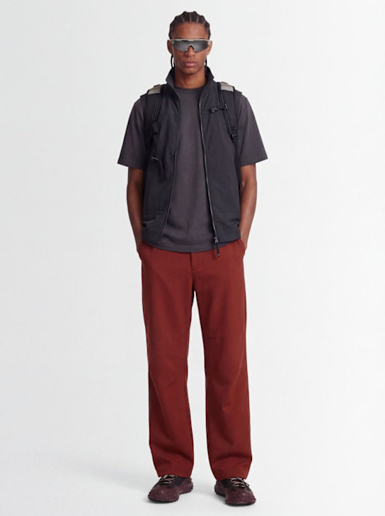 Nike: Wool Classics woven pants - Mars Stone - men_1 | Luisa Via Roma