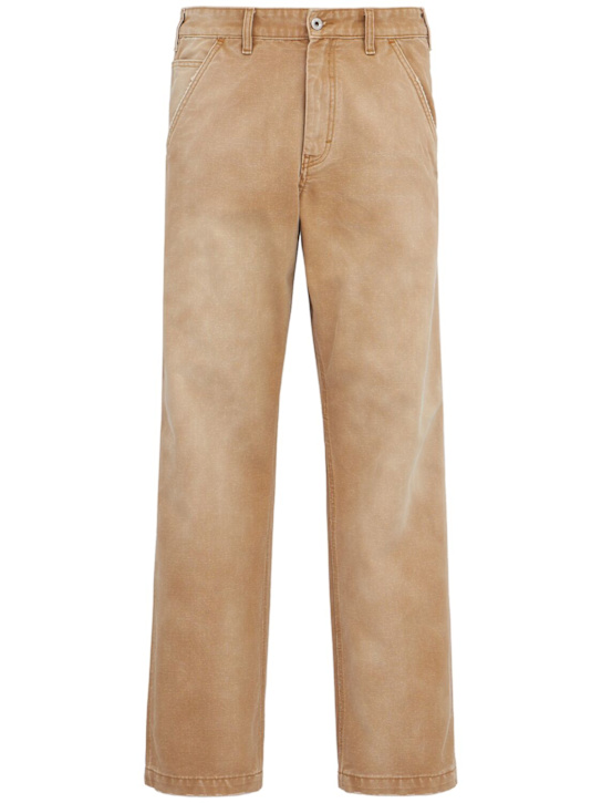 Roy Roger's: Destroyed wash pants - Beige - men_0 | Luisa Via Roma