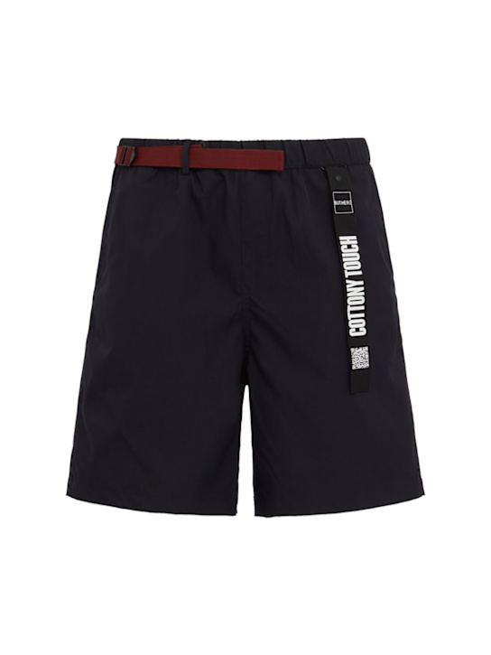 OUTHERE: Reve tech Bermuda shorts - Blu Navy - men_0 | Luisa Via Roma