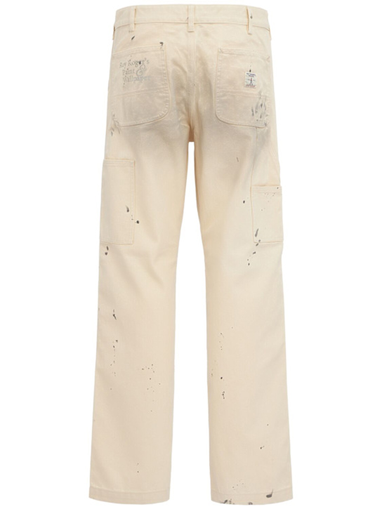 Roy Roger's: Painter wash pants - 白色 - men_1 | Luisa Via Roma