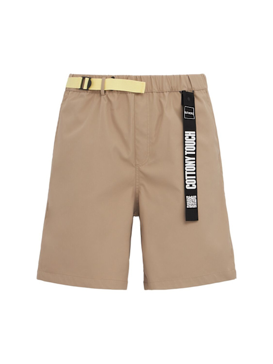 OUTHERE: Reve tech Bermuda shorts - Crockery - men_0 | Luisa Via Roma