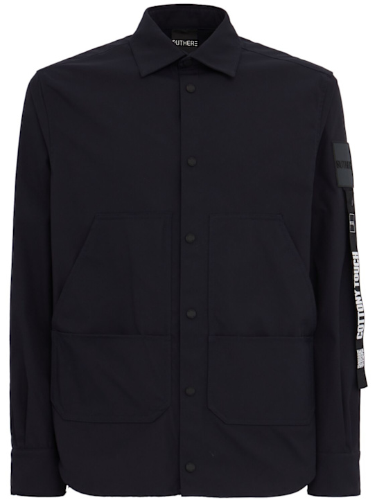 OUTHERE: Sander tech casual jacket - 海军蓝 - men_0 | Luisa Via Roma